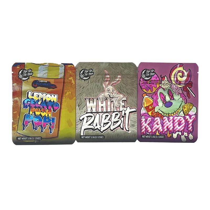 Morelato 3.5g Mylar Bags for Cannabis